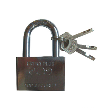 Cadeado de segurança com chave de aço